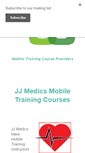 Mobile Screenshot of jjmedics.com